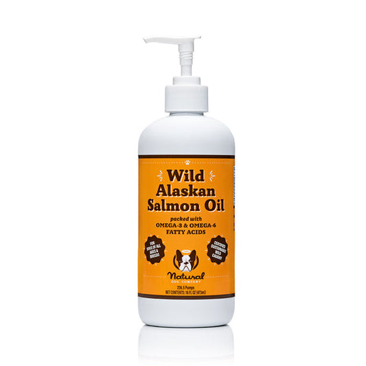 natural dog company - wild alaskan salmon oil 16 oz