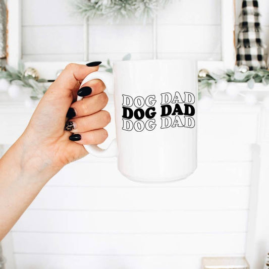 Boho Sips - Dog Dad Coffee Mug