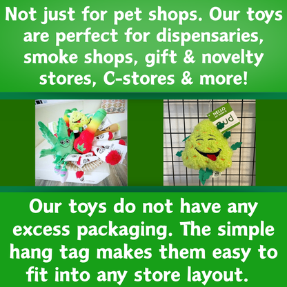 Lil Bo da Bong, Parody Plush Catnip 420 Cat Toy