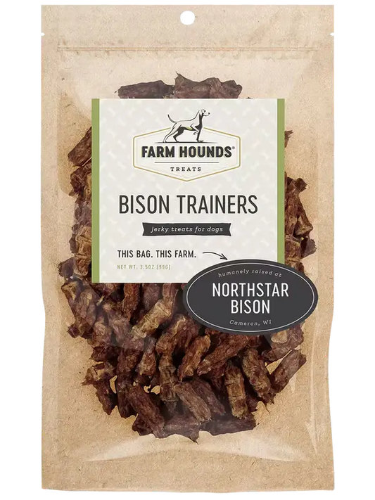 Bison Trainer - All-Natural Dog Treats - 3.5oz (Seasonal)