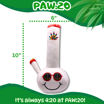 Billie Bong, Parody Plush Squeaker 420 Dog Toy