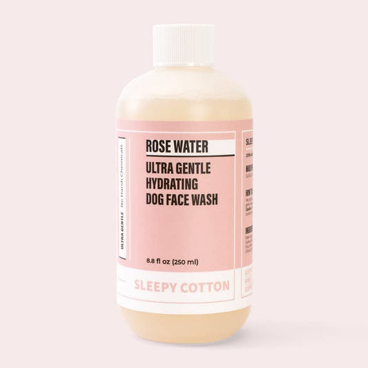 Sleepy Cotton - Ultra Gentle Hydrating Dog Face Wash (Rose Water)