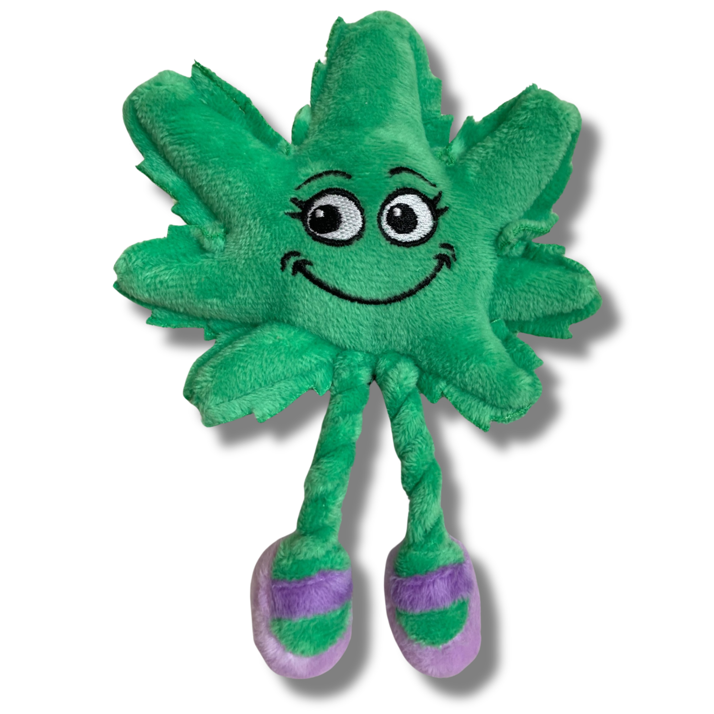 Lil' Mary Jane the Marijuana Leaf, Plush Catnip 420 Cat Toy
