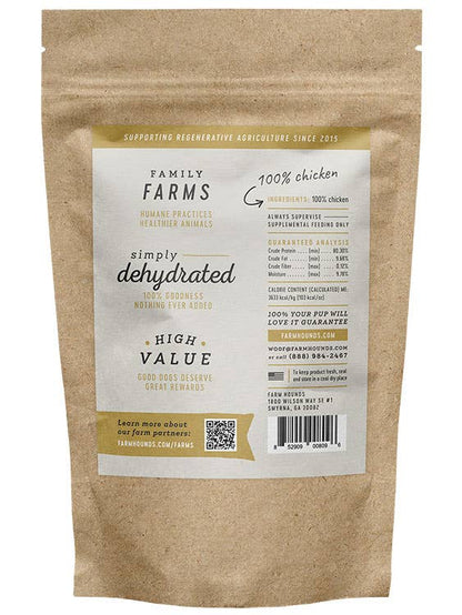 Chicken Jerky Dog Treats - All-Natural - 3.5oz
