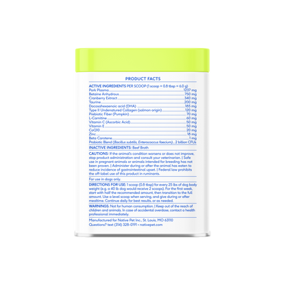 Senior Daily 12-in-1 Multivitamin Powder Supplement for Dogs