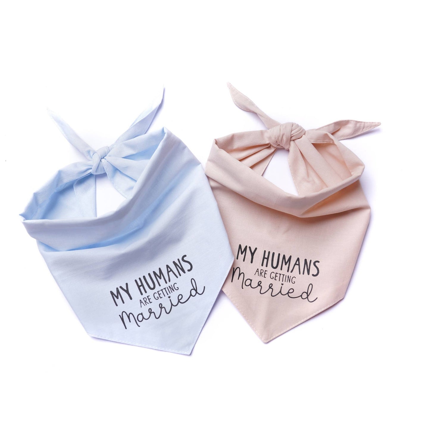 Getting Married Pink Dog Bandana