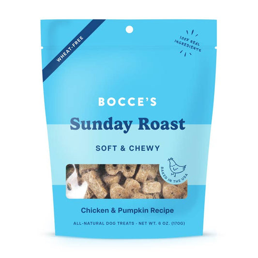 Bocce's Bakery Sunday Roast 6oz Soft & Chewy Dog Treats