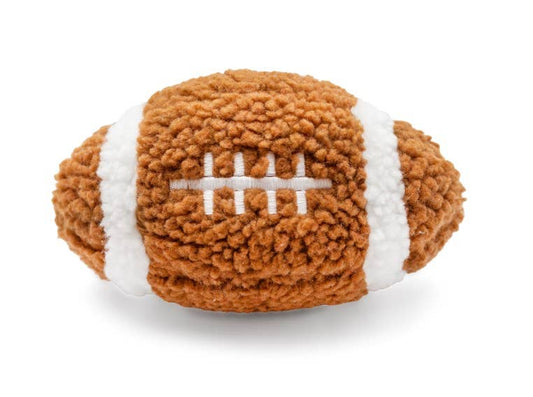 ThoozyPet Football Plush Dog Toy 6.5"