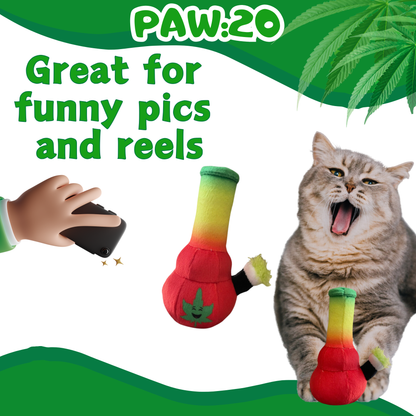Lil Bo da Bong, Parody Plush Catnip 420 Cat Toy