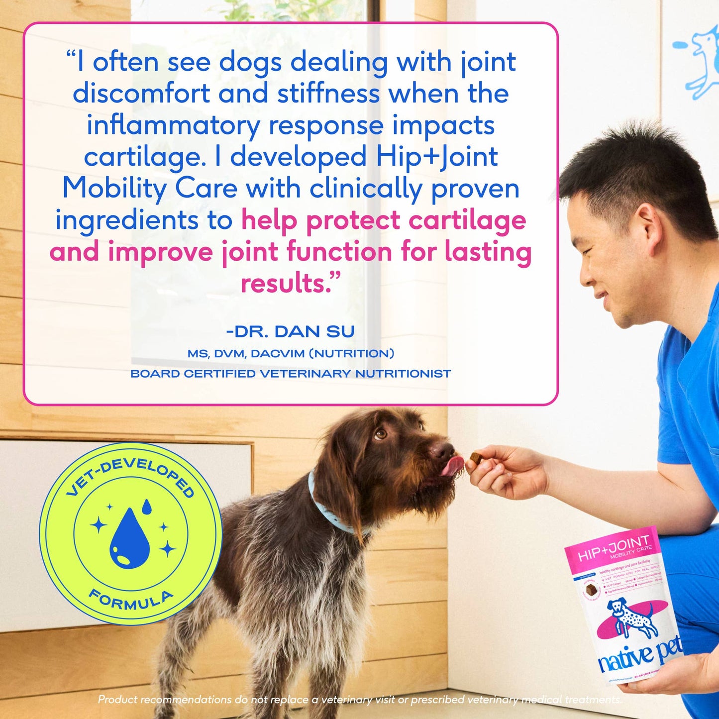 Hip+Joint Mobility Care Chews, Hip & Joint Supplement