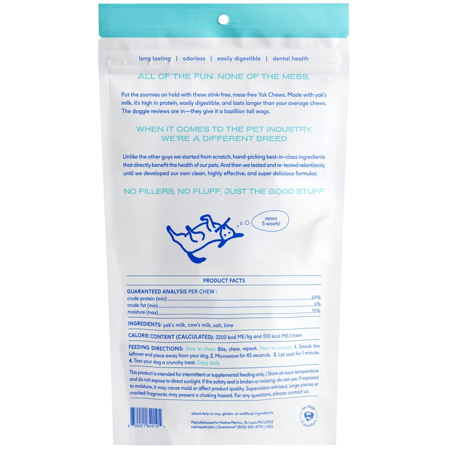 Yak Dental Chews , Himalayan Cheese Dog Treats