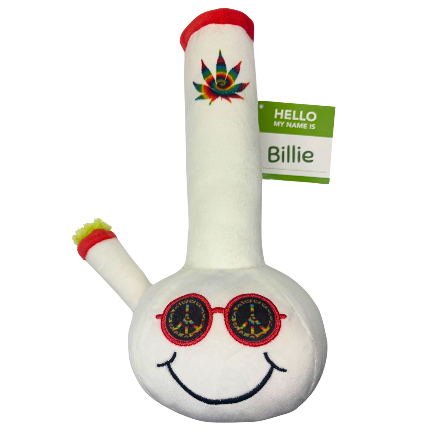 Billie Bong, Parody Plush Squeaker 420 Dog Toy