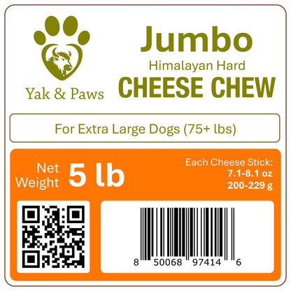 Yak Cheese Dog Chews